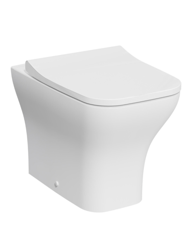 Genoa Square Back To Wall Pan & Seat