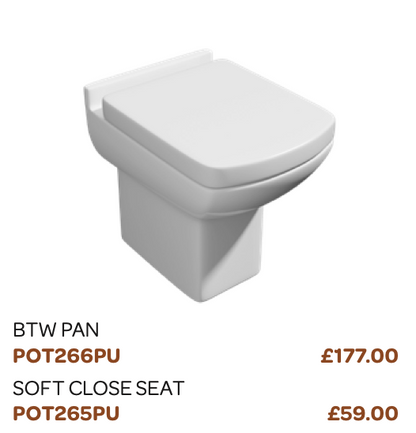 Pure Back to Wall Pan