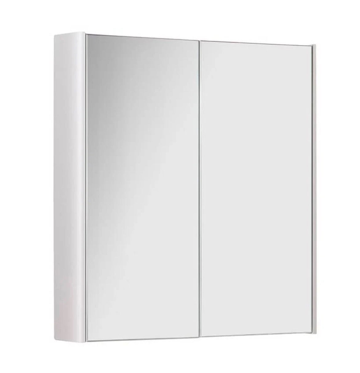 Options 24 500mm Mirror Cabinet White