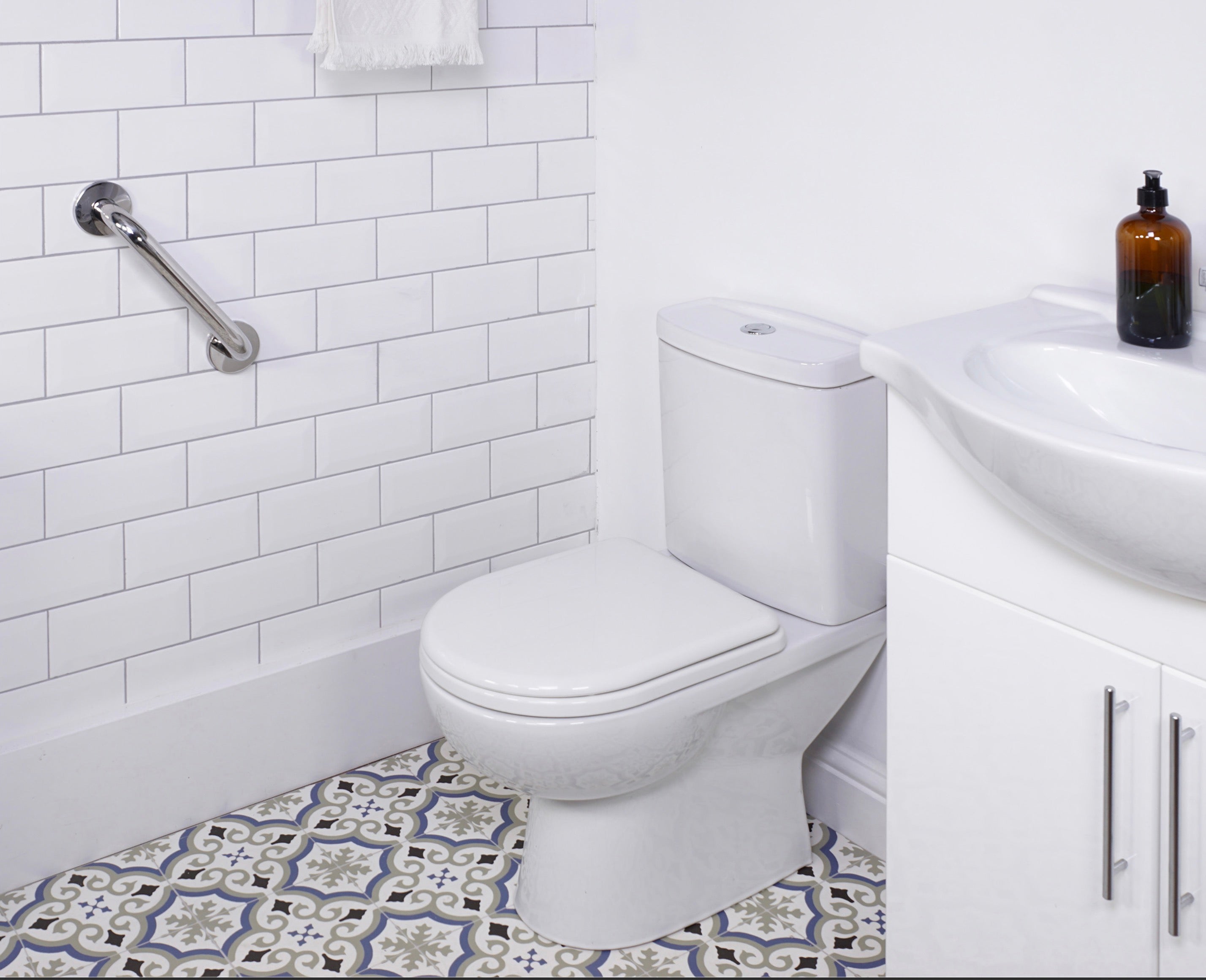 Stainless Steel Grab Bar Polished (450mm)