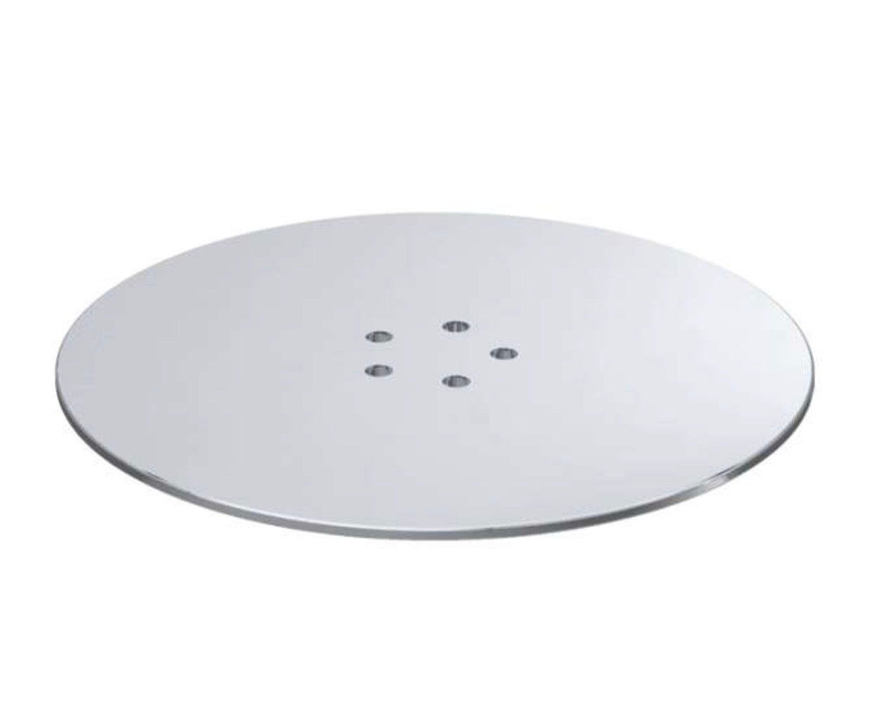 Chrome 90mm Metal Shower Trap Cover