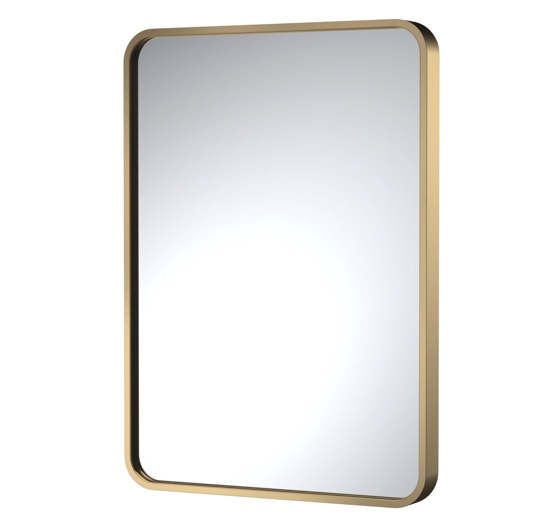 Choice Brushed Brass Inset Mirror Options