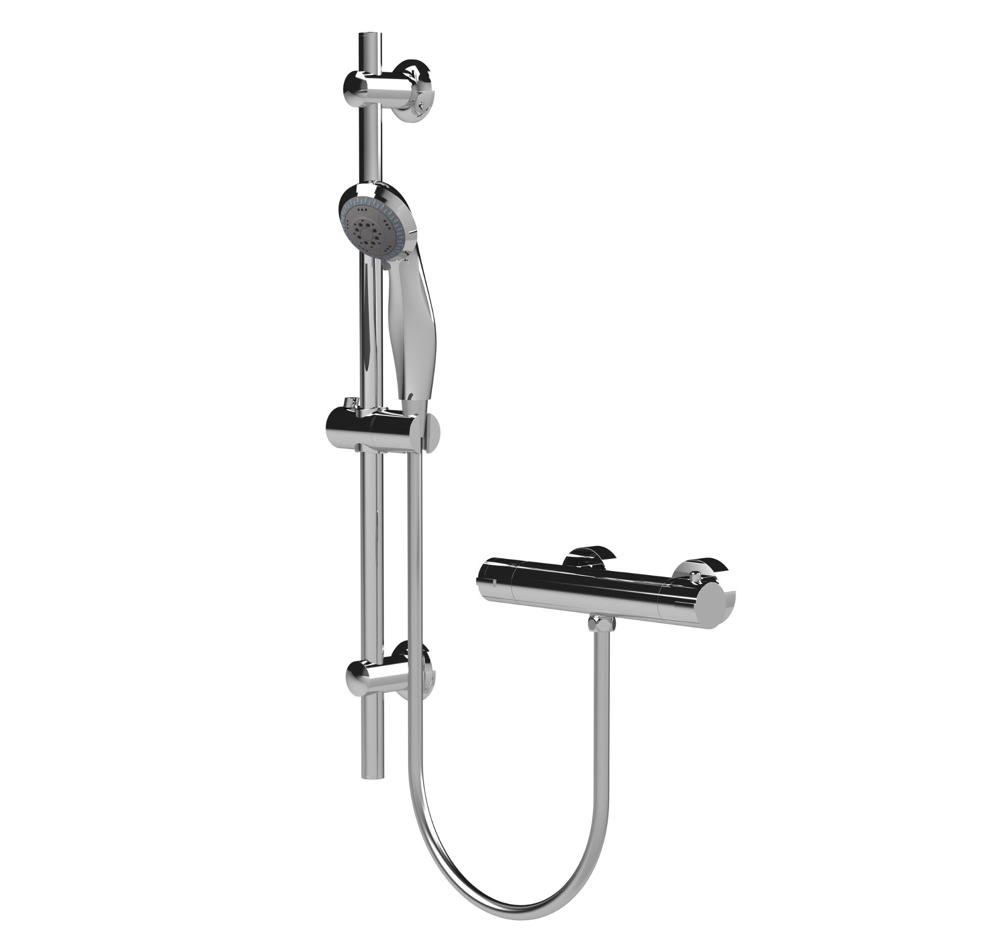 Choice Round Slide Rail Shower Sets