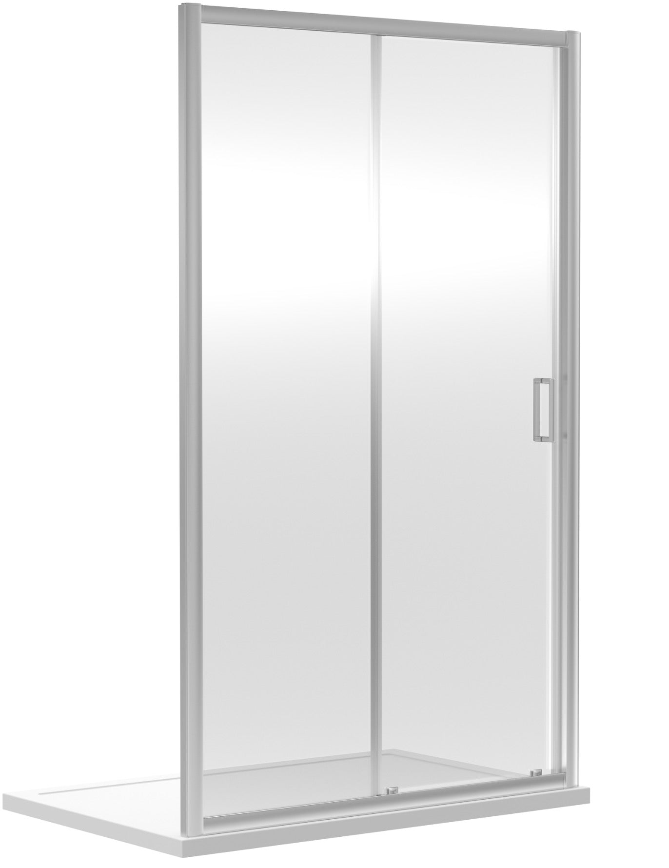 Choice Ensky Chrome Single Sliding Door