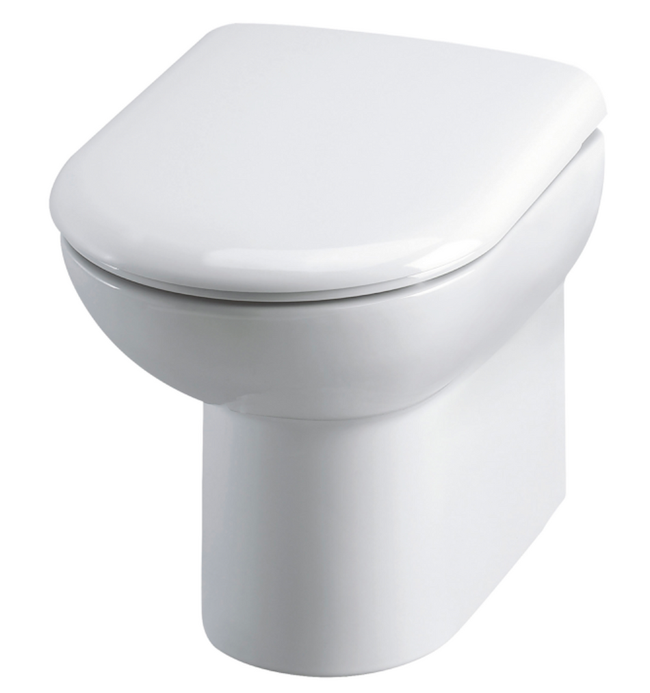 Choice Turin D-Shape Back To Wall Pan & Seat