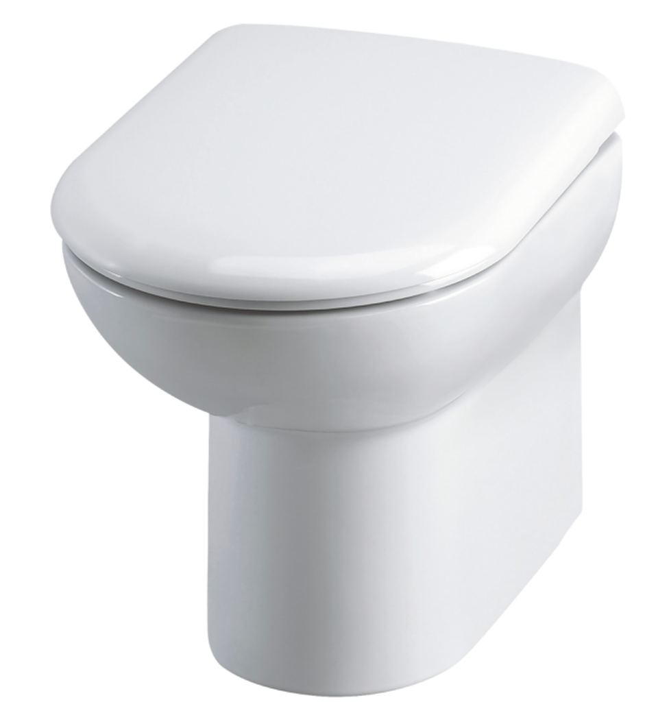 Choice Turin D-Shape Back To Wall Pan & Seat