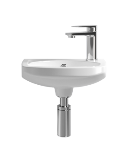 Choice Ramsay 450mm Wall Hung 1TH Basin