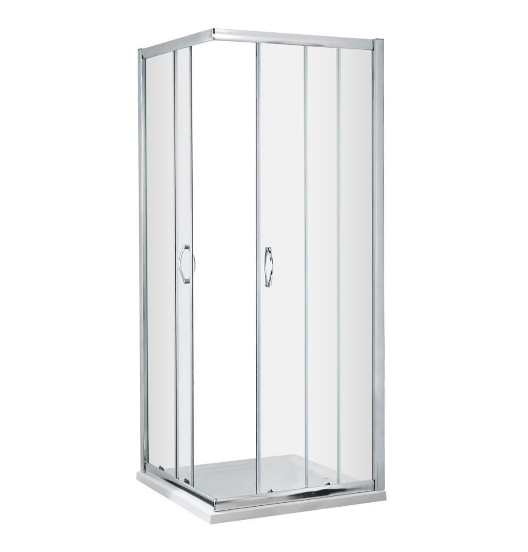 Ella Corner Entry Enclosure 5mm Glass