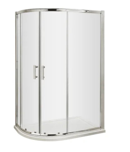 Pacific Offset Quadrant Enclosure 6mm Glass