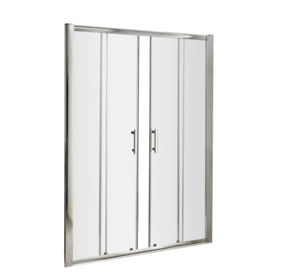 Pacific Double Sliding Door 6mm Glass