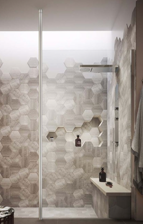 KV8 Wetroom Floor to Ceiling Post