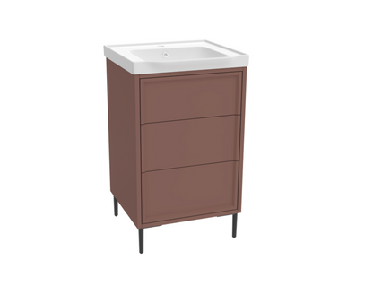Bota Earth Red 500mm Freestanding Cabinet