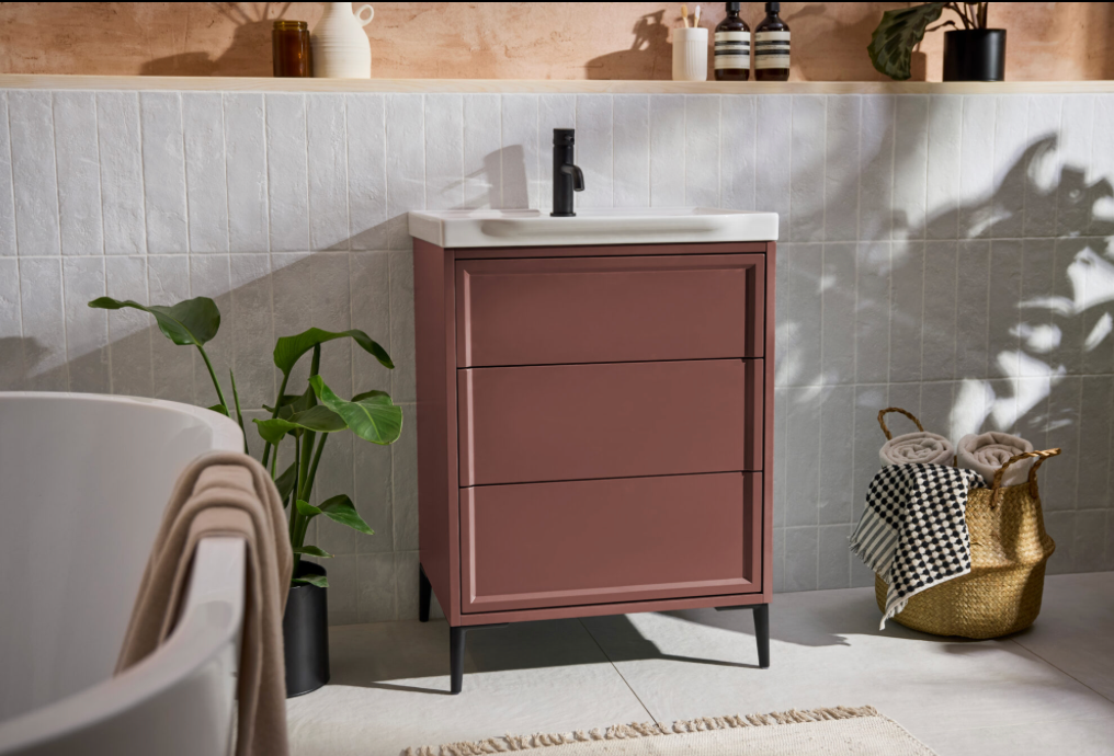 Bota Earth Red 500mm Freestanding Cabinet