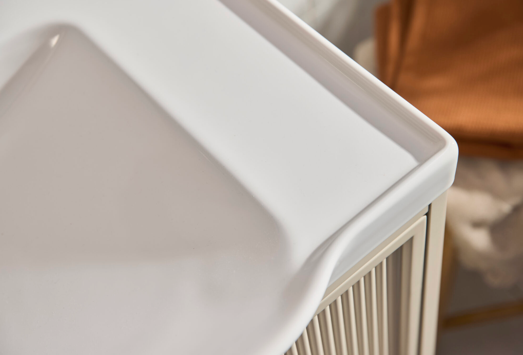 Bota Fluted 600mm Freestanding Cabinet