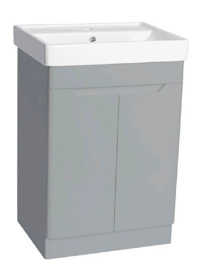 PVC Handleless Floor Standing Basin Unit 700mm
