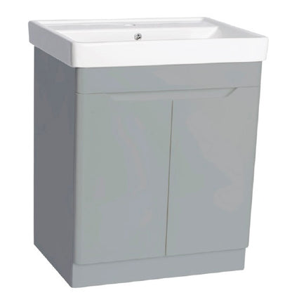 PVC Handleless Floor Standing Basin Unit 800mm