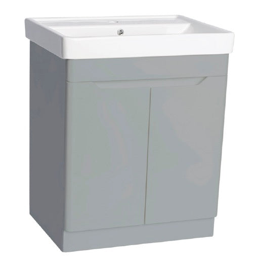 PVC Handleless Floor Standing Basin Unit 800mm