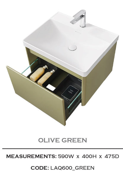 Vogue Wall Hung Basin Unit 600mm