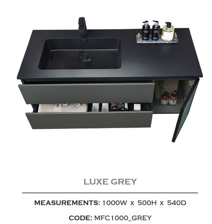 Volcan Wall Hung Basin Unit 1000mm