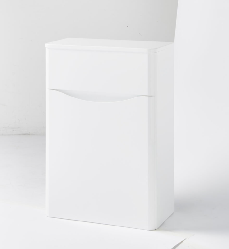 NEVIS 500mm WC Unit Gloss White