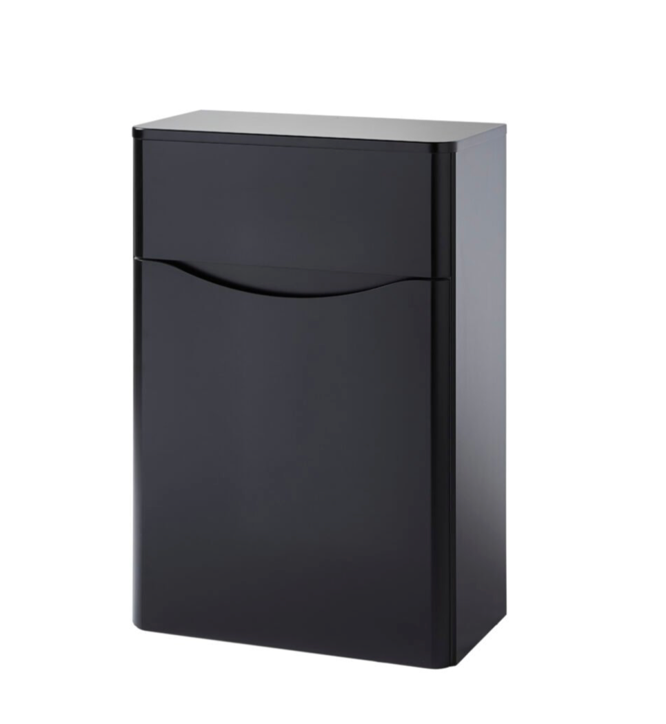 NEVIS 500mm WC Unit Matt Black