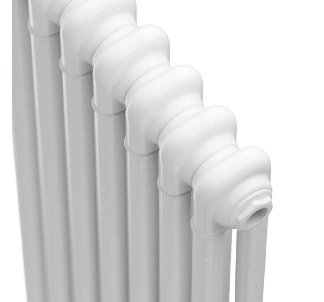 Designer 2 Column Vertical Radiator WHITE