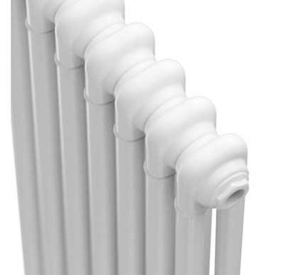 Designer 2 Column Vertical Radiator WHITE
