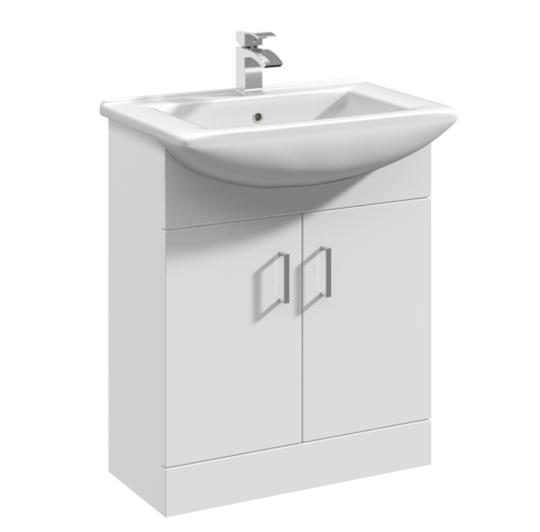 Choice Axis 650mm Vanity Unit & Basin