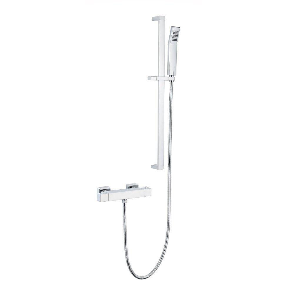 Pure Thermostatic Bar Shower With Slide Rail Kit