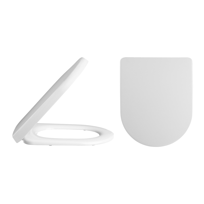 Luxury D Shaped Toilet Seat
