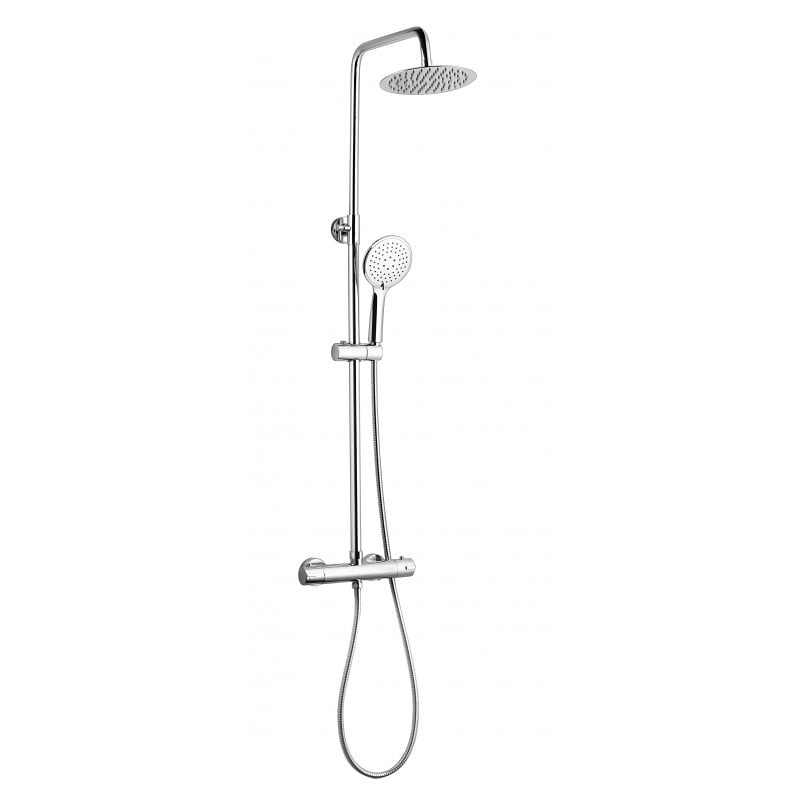 Plan Round Twin Shower
