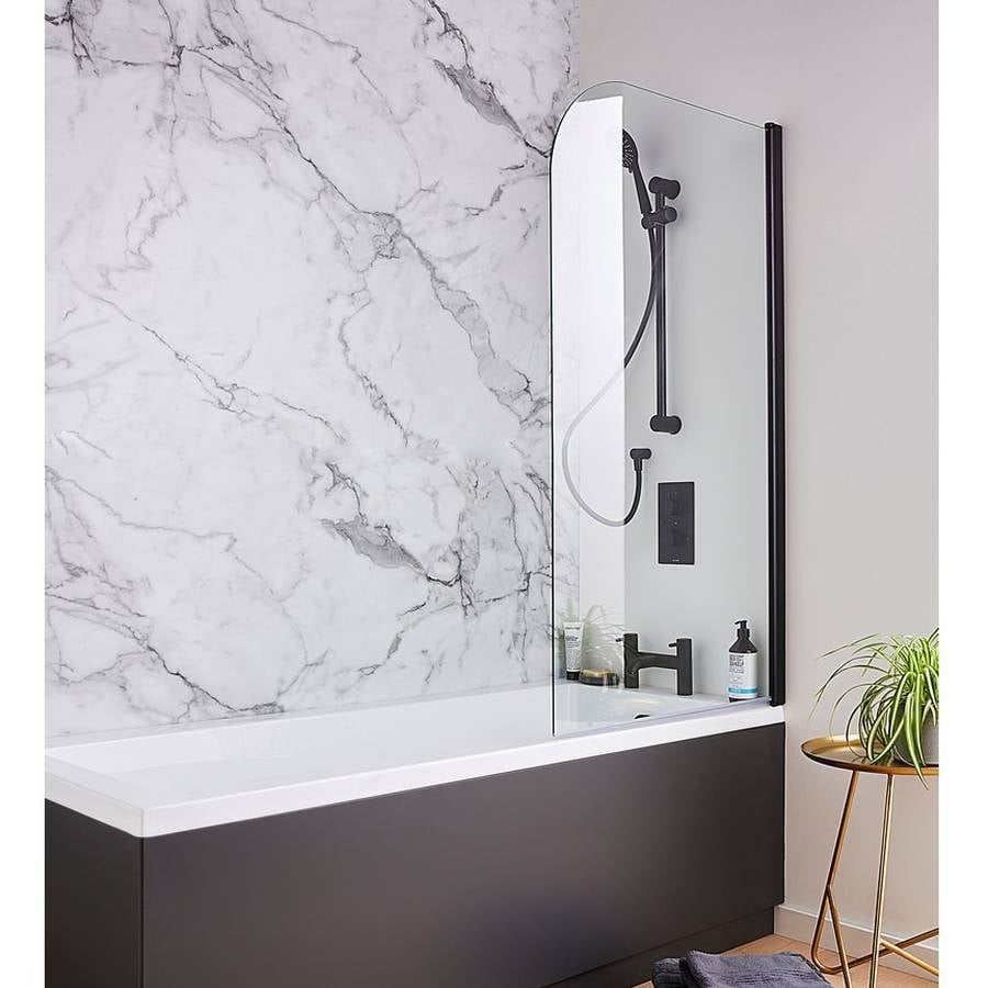 Nero Radius Edge Bath Screen