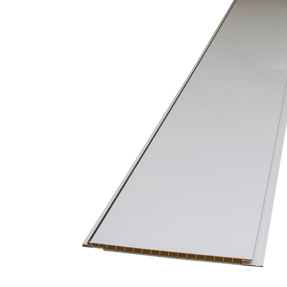 Gloss White / Chrome Strip 2.7m