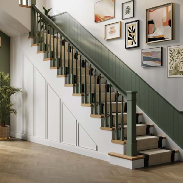 Shiplap Grained Stone Green