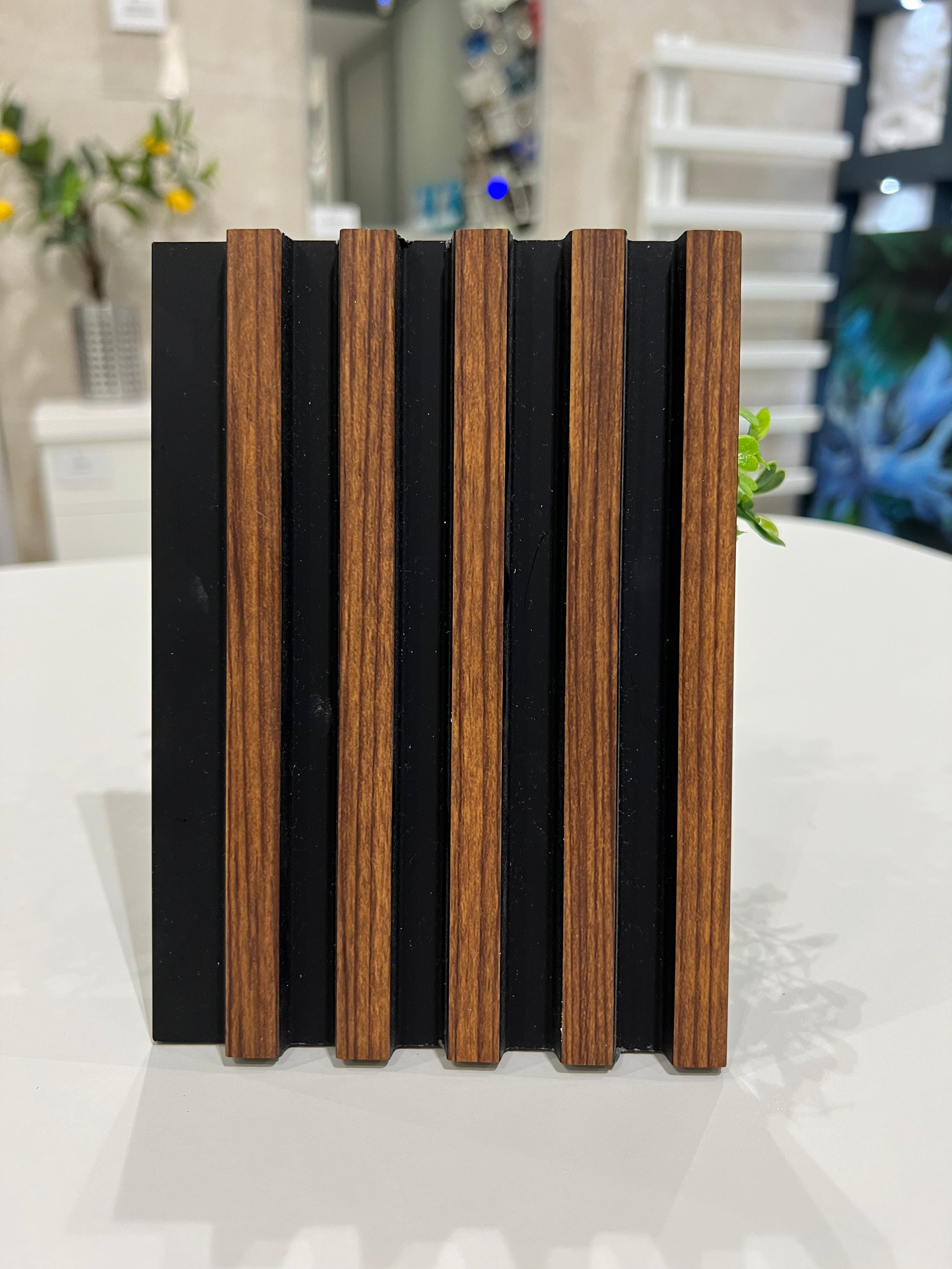 Linerio Slat-Wall S-Line Slat Panels - Mocca