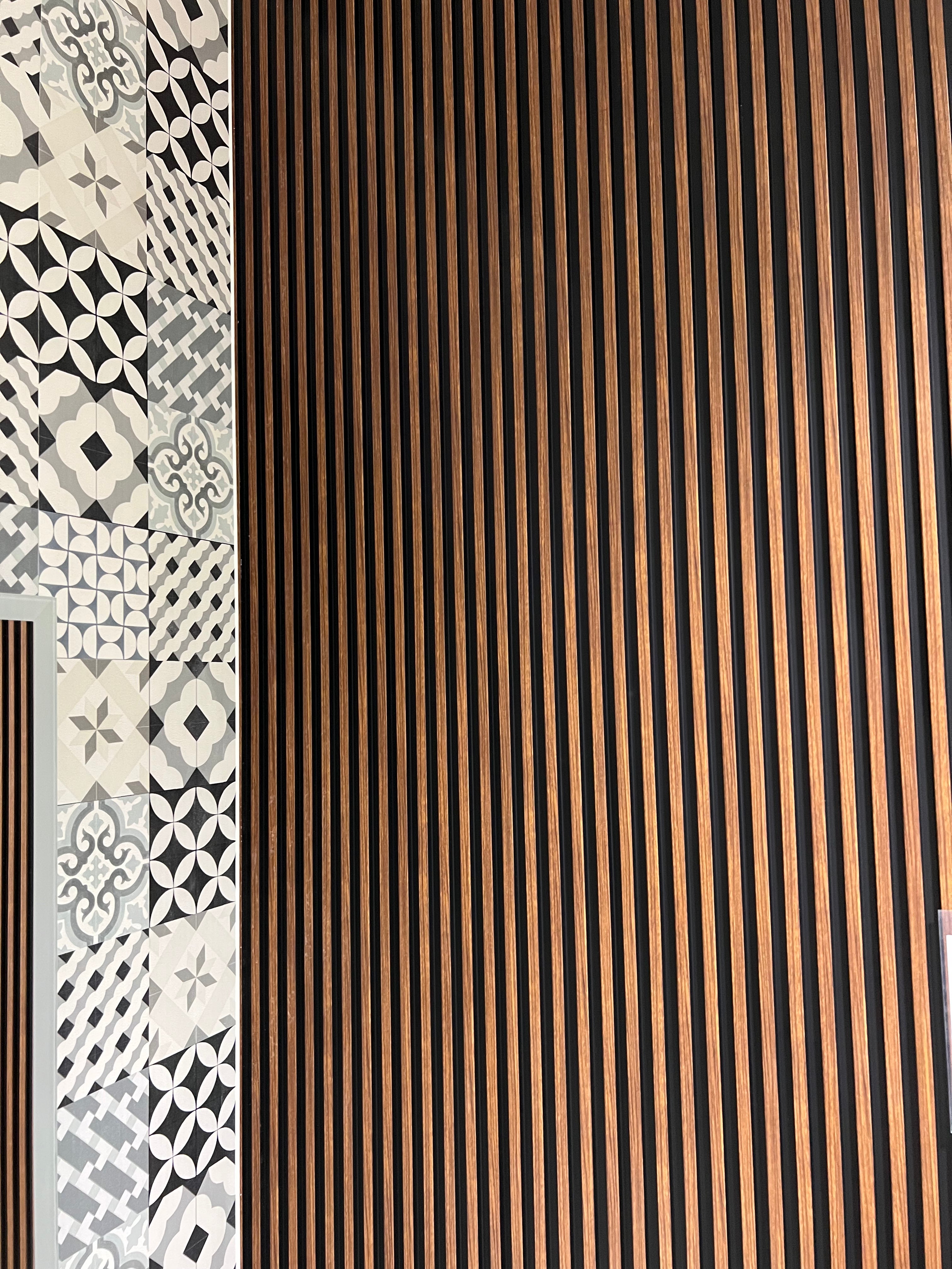 Linerio Slat-Wall S-Line Slat Panels - Mocca