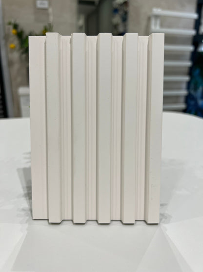 Linerio Slat-Wall S-Line Slat Panels - White