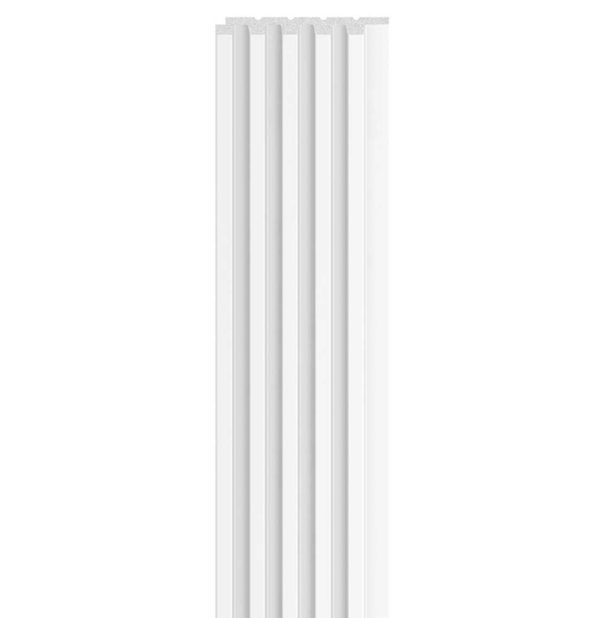 Linerio Slat-Wall S-Line Slat Panels - White