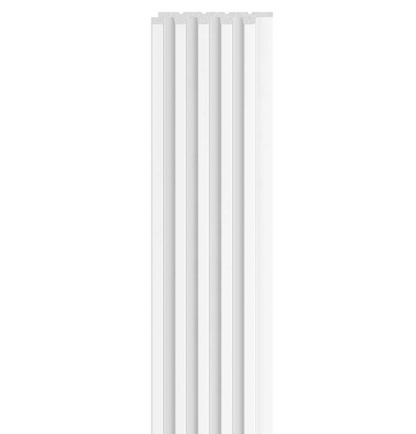 Linerio Slat-Wall S-Line Slat Panels - White