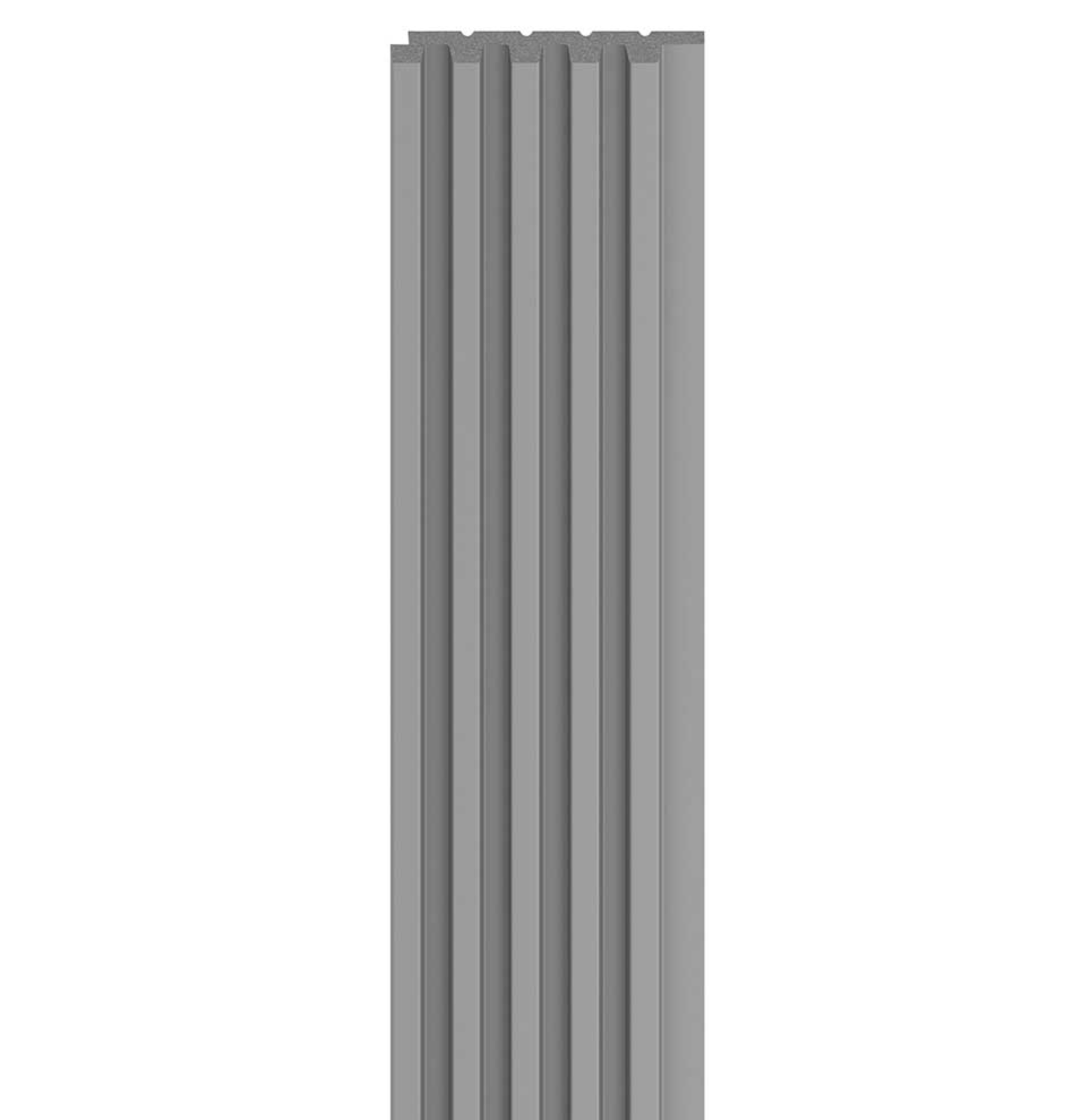 Linerio Slat-Wall S-Line Slat Panels - Grey