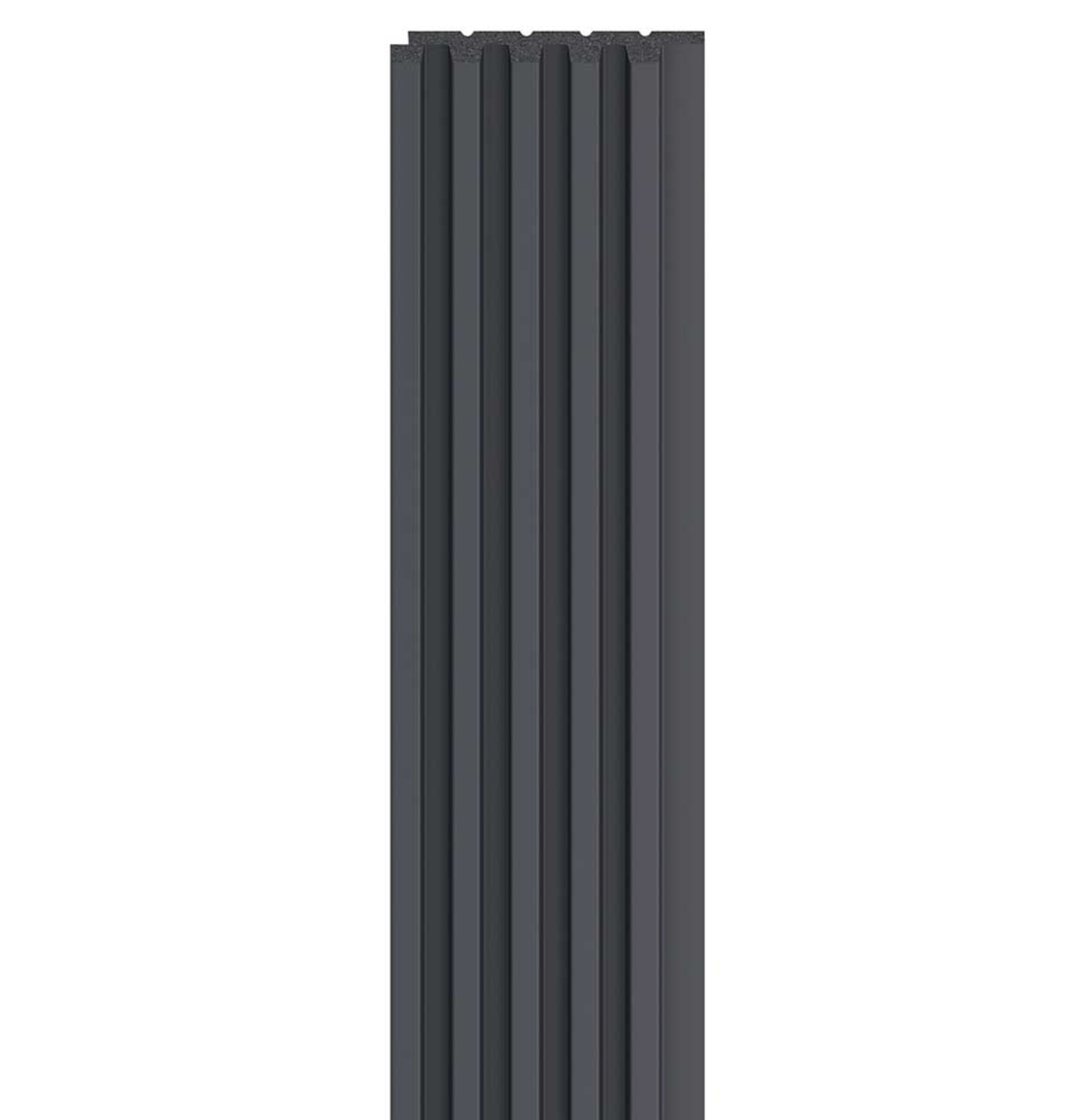 Linerio Slat-Wall S-Line Slat Panels - Anthracite