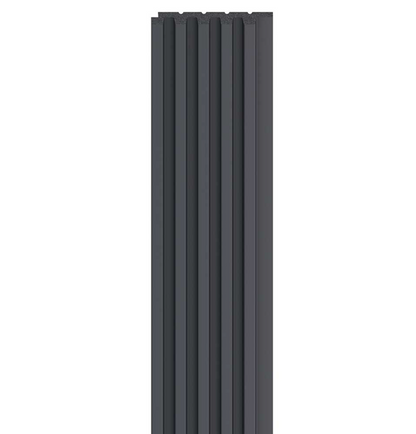 Linerio Slat-Wall S-Line Slat Panels - Anthracite