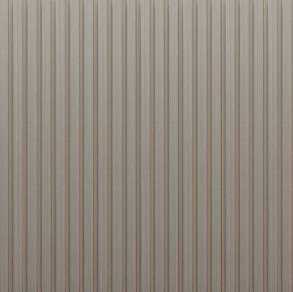 PVC Thermo-Slat Wall Panel - Ash Grey