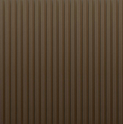 PVC Thermo-Slat Wall Panel - Hickery Brown