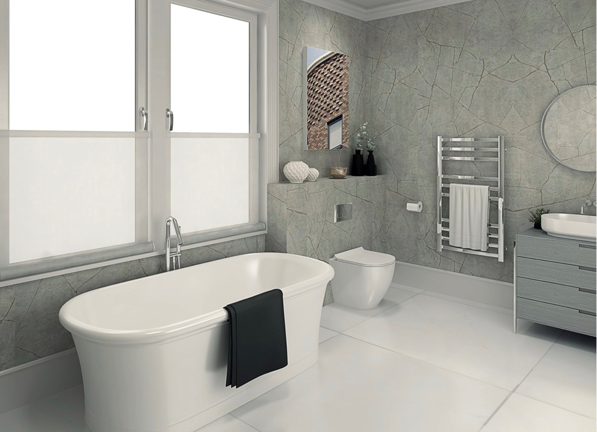 Perform Panel Roffel Marble